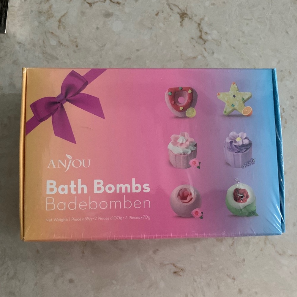 Anjou Bath Bomb Set